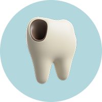 Если зубы сильно разрушены